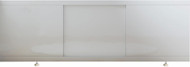 Экран под ванну Crystal 160 см раздвижной мдф белая эмаль