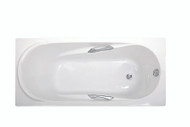 Ванна акриловая 1MarKa Medea 150x70 (в компл. экран, каркас, слив-перелив)