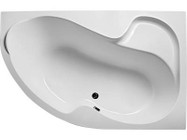 Ванна акриловая Marka One Aura 160x105 правая (в компл. экран, каркас, слив-перелив)