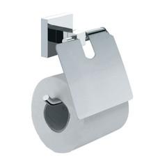 Держатель туалетной бумаги Fixsen Metra с крышкой