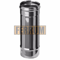 Труба Ferrum 0,5м (430/0,5 мм) Ф125 -