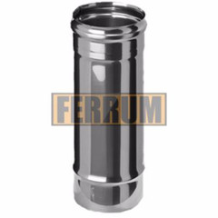 Труба Ferrum 0,5м (430/0,5 мм) Ф110 -