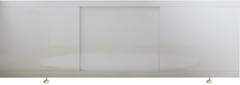 Экран под ванну Crystal 150 см раздвижной мдф белая эмаль