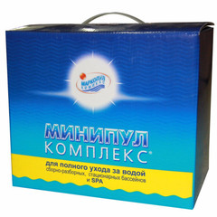 Минипул Комплекс (коробка 5,5 кг.) Экви-минус, Лонгафор, Хлороксон, Альгитин, Кальцистаб, Тестер