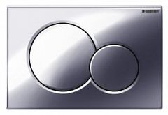 Кнопка для инсталляции GEBERIT Sigma 01 хром глянцевый