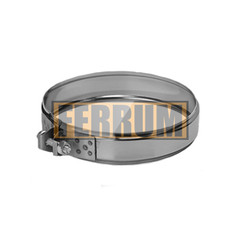 Хомут обжимной  Ferrum (430/0,5 мм) Ф120