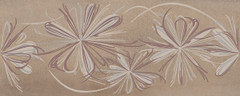 Декор Azori Sonnet Beige Flower 20.1x50.5