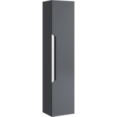 Пенал подвесной Aqwella Cube 30см Серый