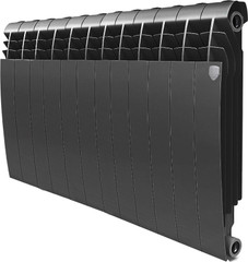 Радиатор биметаллический Royal Thermo BiLiner Noir Sable 500/87 12 секций