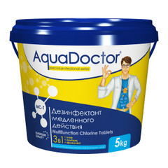 Средство по уходу за водой в бассейне AquaDoctor MC-T 1 кг. (таблетки по 200 гр.)