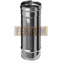 Труба Ferrum 0,5м (430/0,5 мм) Ф130