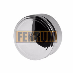 Заглушка для ревизии Ferrum (430/0,5 мм) Ф120 внутрен. (1/10)