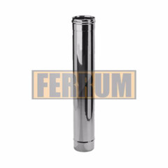 Труба Ferrum 1,0м (430/0,5 мм) Ф130