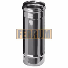 Труба Ferrum 0,5м (430/0,5 мм) Ф150 (1/25)