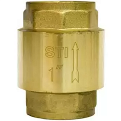 Клапан обратный пруж. STI 1" (латунь)