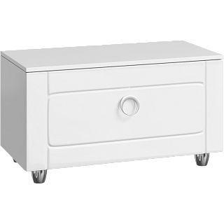 Тумба дополнительная напольная Aqwella Infinity 80см Белый Фото 1