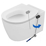 Унитаз подвесной Ideal Standard Connect AquaBlade + сиденье микролифт Фото 3