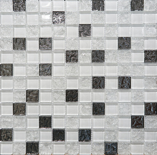 Мозаика Mosaic Glass White 30x30 Altacera Фото 1