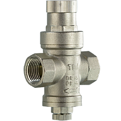 Регулятор давления под манометр 1/2" TIM (вертикальное подключение) BL2802A