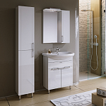 Зеркальный шкаф "Vittoria 60/2"-01 (белый, правый) Фото 3