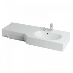 Раковина Акватон "Отель 1270" прав.+кронштейны