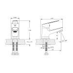 Смеситель для раковины RUSH Crete (CR3535-11) Фото 2