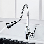 Смеситель для кухни Ledeme 4199L с гибким изливом Фото 8