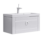 Тумба с раковиной подвесная Aqwella Инфинити 80 Фото 2