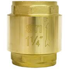 Клапан обратный пруж. STI 1 1/4" (латунь)