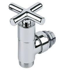 Вентиль запорный угловой НР-НР 1/2*1/2" ViEiR