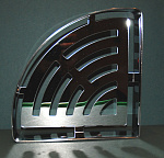 Полка Fixsen Hotel угловая нерж/хром Фото 5