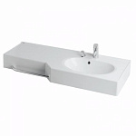 Раковина Акватон "Отель 1270" прав.+кронштейны Фото 1