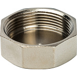 Заглушка на трубу 1 1/2" ник. Stout Фото 3