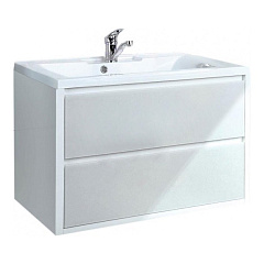 Тумба с раковиной Акватон РИМИНИ 80 белый