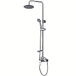 Смеситель с верхним тропическим душем KONNER TS1400R Фото 1