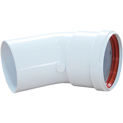 Отвод 45гр  d 80 мм VIVAT 