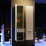 Пенал подвесной Aqwella Malaga 33R Белый Фото 2