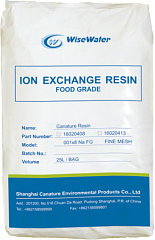 Смола катионообменная WiseWater Resin NaFG (меш. 25л)