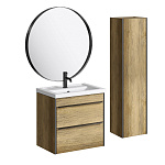 Комплект мебели для ванной Aqwella Fargo 60 Дуб Балтийский Фото 1