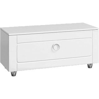 Тумба дополнительная напольная Aqwella Infinity 100см Белый Фото 1