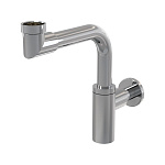 Сифон для раковины Alca Plast A403 DESIGN, латунь/хром Фото 1