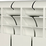 Радиатор алюмин. ROMMER AL 500-80-80-100  10 секций Фото 6