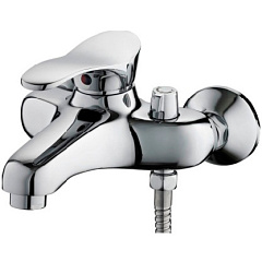 Смеситель для ванны Ledeme L3201 короткий излив