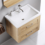 Комплект мебели для ванной Aqwella Foster 60 Дуб Сонома Фото 7