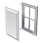 Решетка (182*251) МВ 125с бел Фото 3