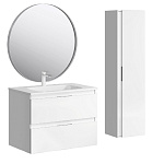 Комплект мебели для ванной Aqwella Accent 75 Белый Фото 1