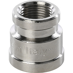 Муфта переход. 1/2х3/8" ник. Stout