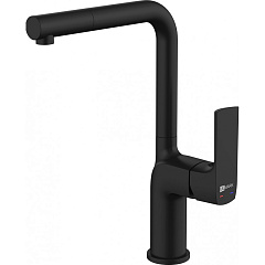 Смеситель Lemark Ursus LM7205BL для кухонной мойки, черный