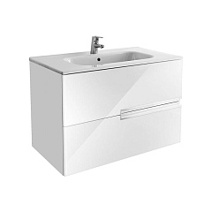 Тумба с раковиной Roca Victoria Nord Ice Edition 80, белый 