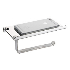 Держатель туалетной бумаги Fixsen Hotel с полкой для телефона